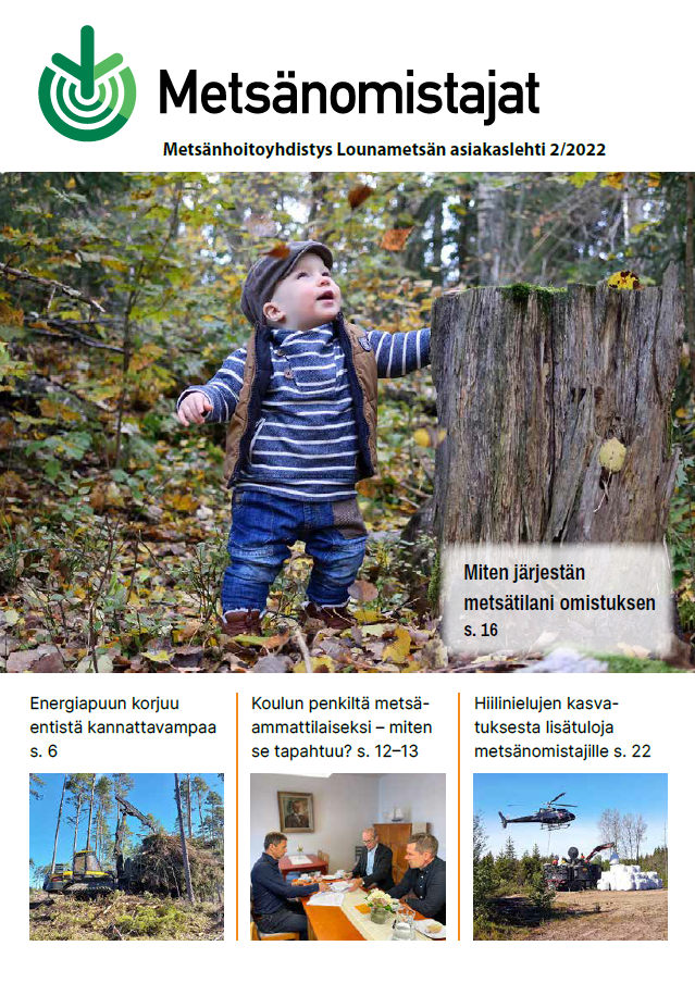 Digilehti - Metsänomistajat - Lounametsä - Metsänomistajat